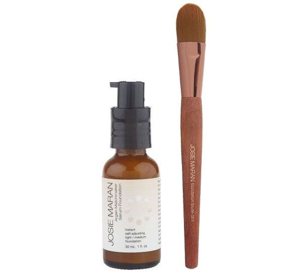 Josie Maran Matchmaker Argan Serum Foundation with Brush - A211661