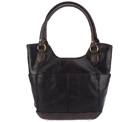Tignanello Glazed Vintage Leather North/South Shopper - A228861