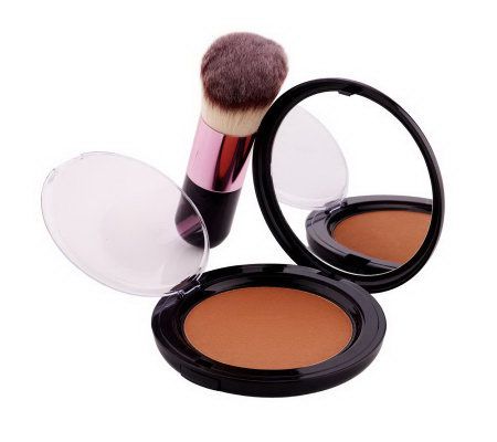 Dalton Golden Pearl Bronzer with Luxe Brush - A234461