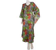 K-DASH by Kardashian Maxi Kaftan with Embellishment