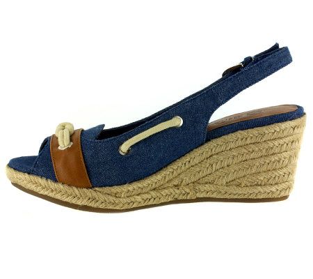 Bella Vita Marlene Open Toe Espadrille Shoes