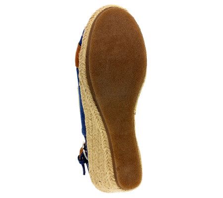 Bella Vita Marlene Open Toe Espadrille Shoes