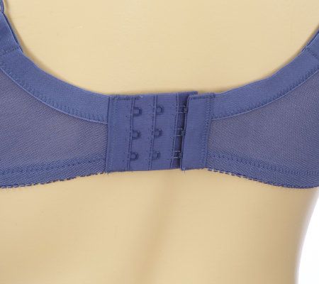 Barely Breezies Antique Crochet Lace Bra