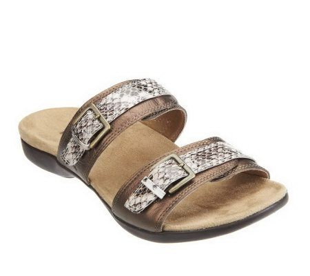 Weil by Orthaheel Mystic II OrthoticLeather Strap Sandals - A221663