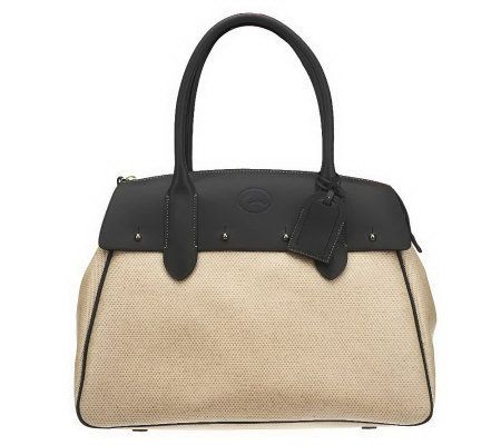 Dooney & Bourke Panama Extra Large Wilson Satchel with Leather Trim - A224963