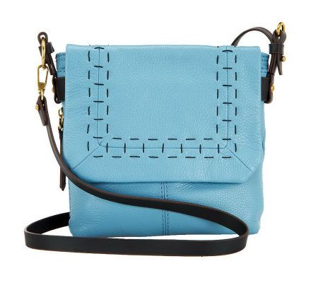 orYANY Leather Bobbi Crossbody Bag with Stitch Detail - A231263