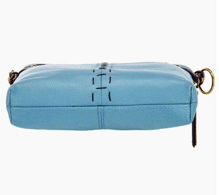 orYANY Leather Bobbi Crossbody Bag with Stitch Detail