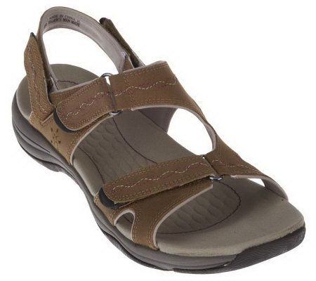 Clarks Privo Swift Hydro Leather Adjustable Sport Sandals - A232663