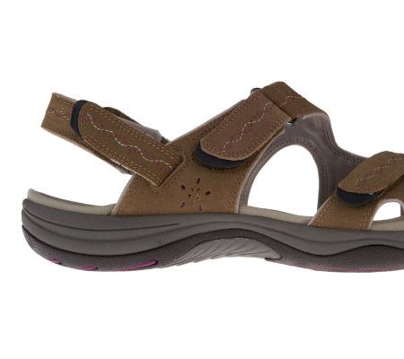 Clarks Privo Swift Hydro Leather Adjustable Sport Sandals