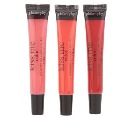 philosophy kiss me colorful lipshine trio - A233063