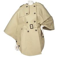 K-DASH by Kardashian Cape with Pull Through Belt