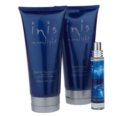 Fragrances of Ireland Inis Moonlight Bath and Body 3-piece Set - A214664
