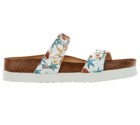 Birkis Tahiti Soft Footbed Double Strap PlatformSandals