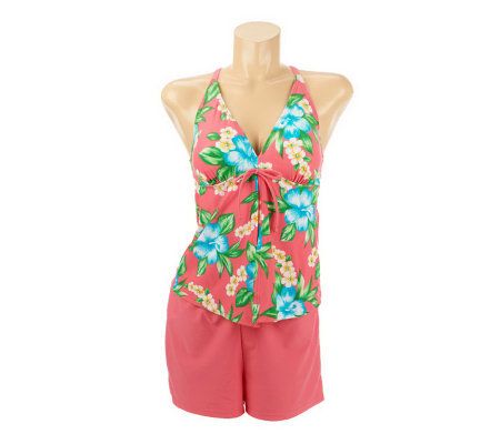 Ocean Dream Signature Sea Side Chic Flyaway Tankini - A223664