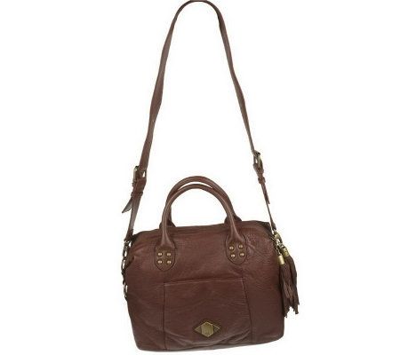 As Is Luxe Rachel Zoe Pebble Leather Convertible Satchel - A224464