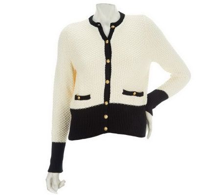 CE by Cristina Ehrlich Textured Cardigan - A226564