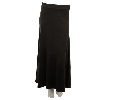 M by Marc Bouwer Faux Suede A-Line Skirt - A227364