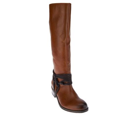 Carlos Santana Wellington Tall Shaft Boots with Rope Detail - A228164