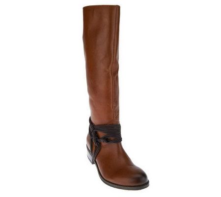 Carlos Santana Wellington Tall Shaft Boots with Rope Detail - A228164