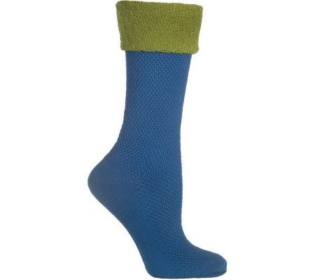 Ozone Design Basket-Weave Socks - A316964