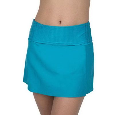 Simply Sole Separates Knit Control Swim Skirt - A327264
