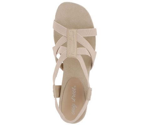 Easy Street Abby Multi-Strap Sandals w/ Backstrap