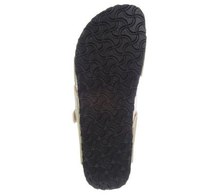 Birkis Triple Strap Sandals with Comfort Midsole