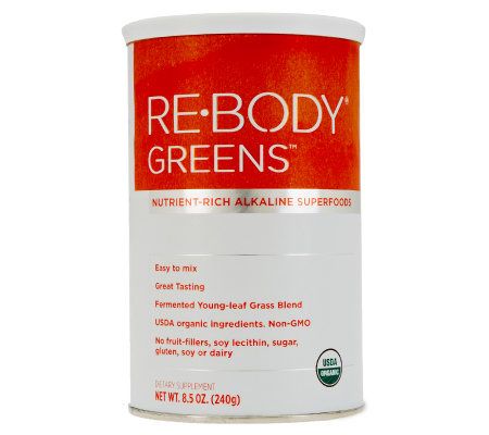 Re-Body Greens Nutrient-Rich Super Food Drink Mix - A224665