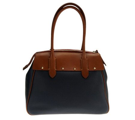 Dooney & Bourke Leather Zip Top Wilson Bag