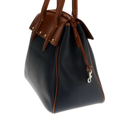 Dooney & Bourke Leather Zip Top Wilson Bag