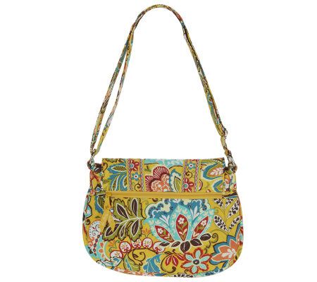 Vera Bradley Signature Print Saddle Up Bag