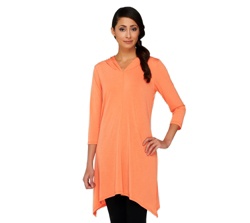 A233965 Linea by Louis Dell'Olio Knit Tunic with Hood