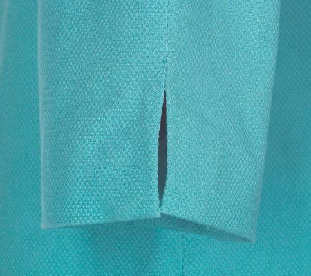 Bob Mackies Embroidered Stretch Pique Jacket and Crop Pants