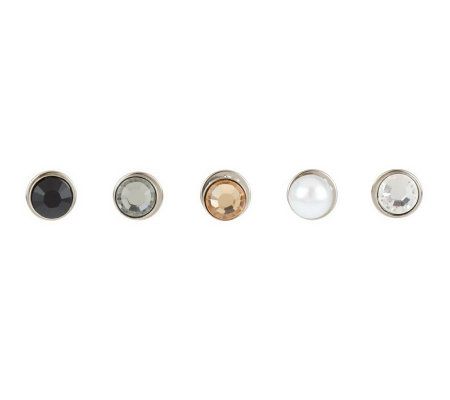 Bosom Buttons Set of 5 Minimizing Fashion Pins - A200966