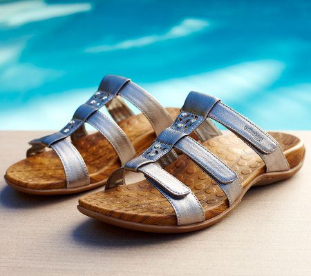 Orthaheel Porto Orthotic Sandals with Ornament Detail