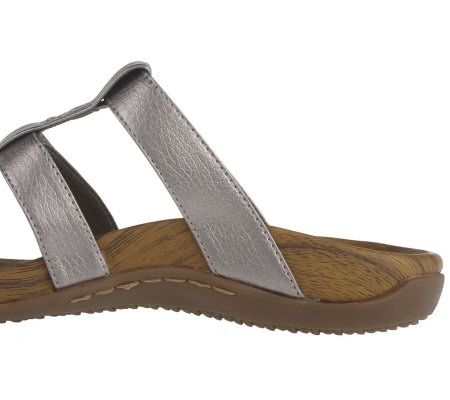 Orthaheel Porto Orthotic Sandals with Ornament Detail