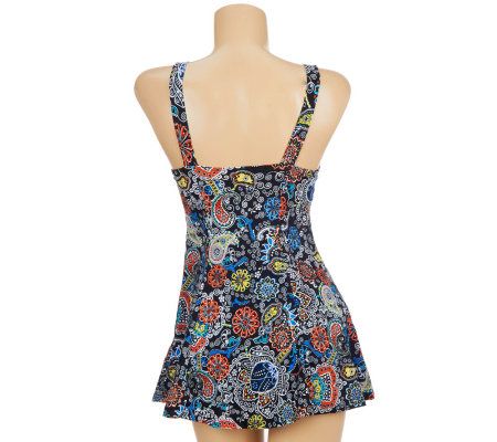 Fit 4 U Cs Fresh Paisley Ring Dress