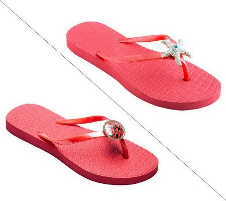 Lindsay Phillips Jordi Coral SwitchFlop Flip Flops - A326766