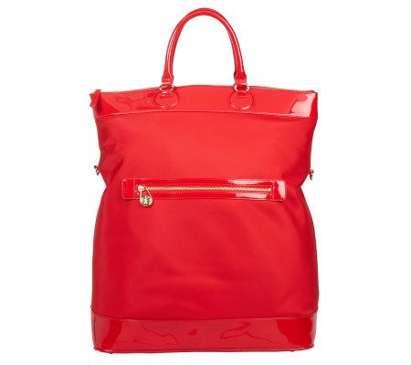 Isaac Mizrahi Live! Oversized Nylon Tote - A97966