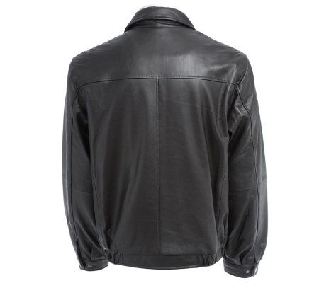 Excelled Mens New Zealand Lamb Classic BomberJacket