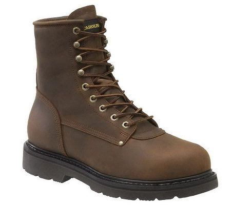Carolina Boots Mens 8 Plain Toe Boots - A208667