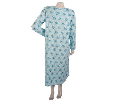 Carole Hochman Mayrose Bouquet Cotton Jersey 46 Gown