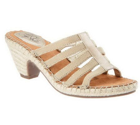 LifeStride Route Multi-Strap Espadrille Sandals - A220567