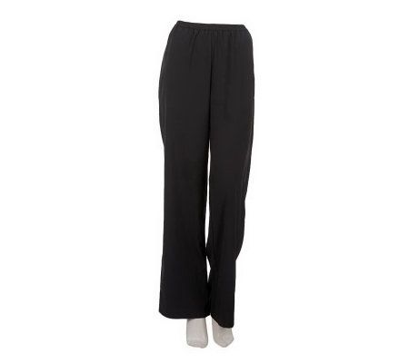 Linea by Louis DellOlio Regular Wide Leg Pull-on Pants - A222267