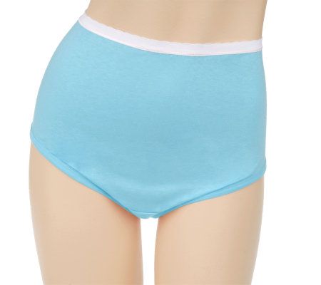Breezies S/6 Cotton Womens Brief Panties with UltimAir