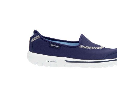 Skechers GOwalk Canvas Slip-on Shoes