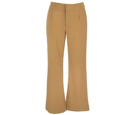 Me by Emme (TM) Easy Fit Flat Front Stretch Pants - A68267