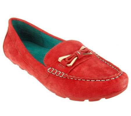 White Mountain Sing Nubuck or Leather Mocassins - A230768