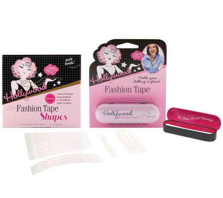 Hollywood Fashion Secrets Fashion Tape Tin & Tape Shapes - A328268