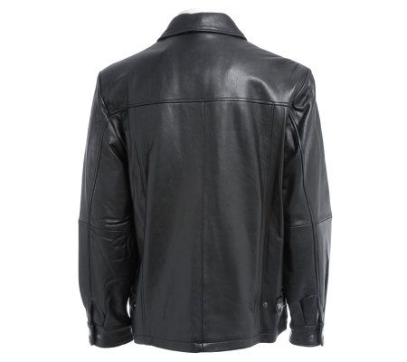 Excelled Mens New Zealand Lamb ClassicBottom Jacket